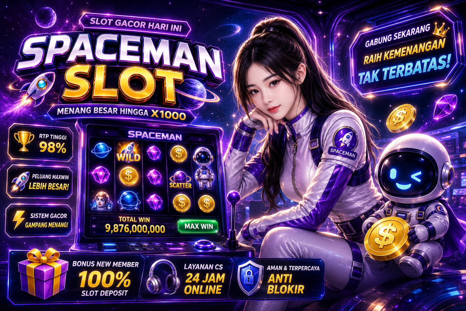 Pengen Tahu Tips Bermain di Situs Spaceman dengan Nyaman? Simak Panduan Lengkapnya
